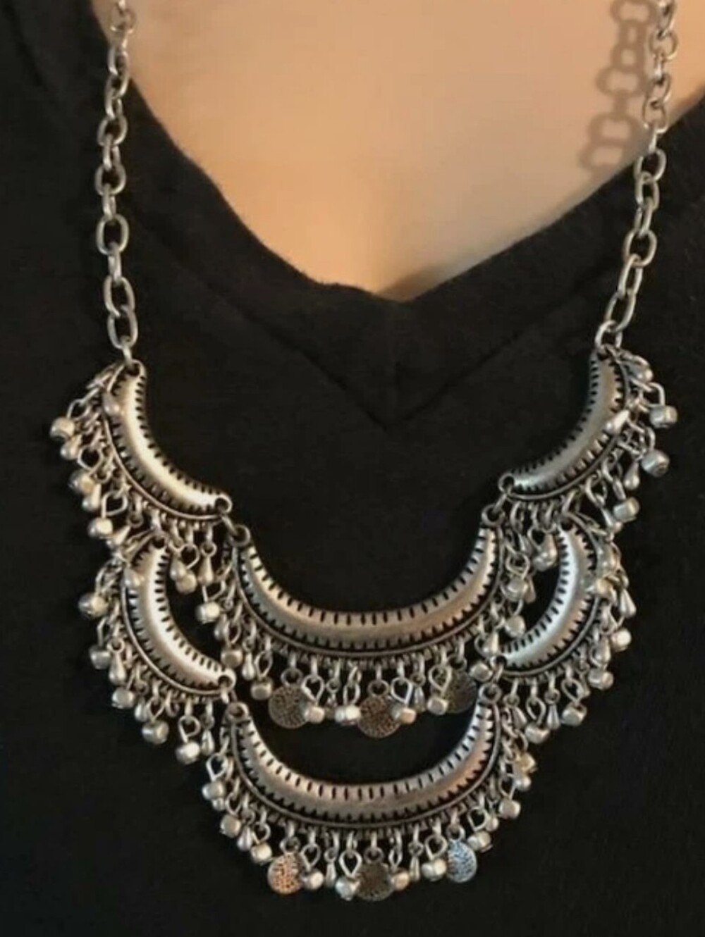 Premier Designs "Flamenco" Statement Bib Necklace.